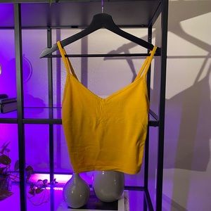 Mustard yellow tank top